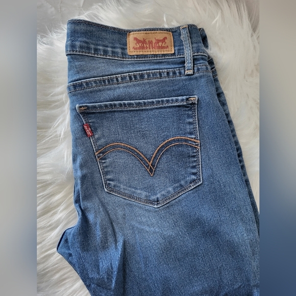 Levi 524 Classic Blue Women's Jeans Bootcut, Size 7 (30 X 31) - Picture 6 of 6